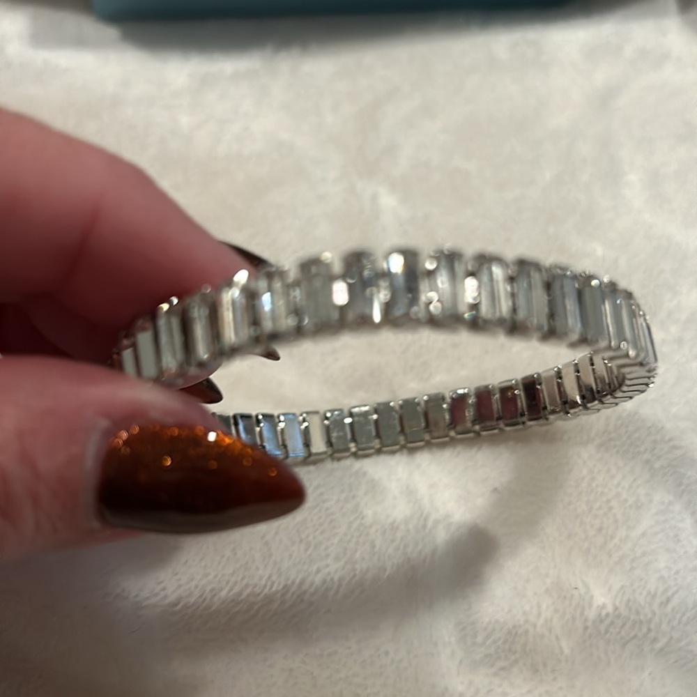 TOUCHSTONE CRYSTAL BY SWAROVSKI JET SET BRACELET